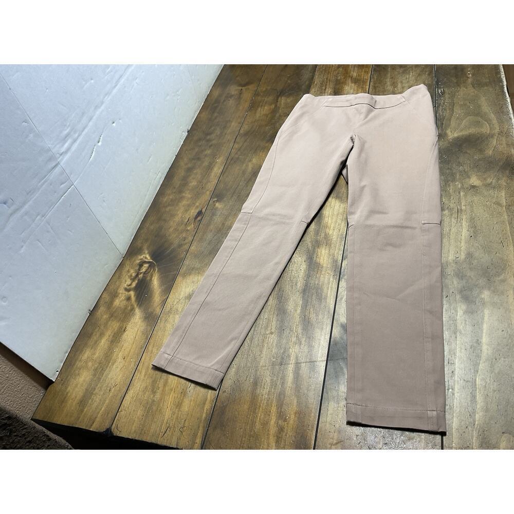 Brunello Cucinelli Khaki Pants Straight Leg Cotton Trousers Size 4